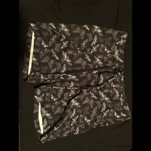 Black Craft Cult moth swim trunks